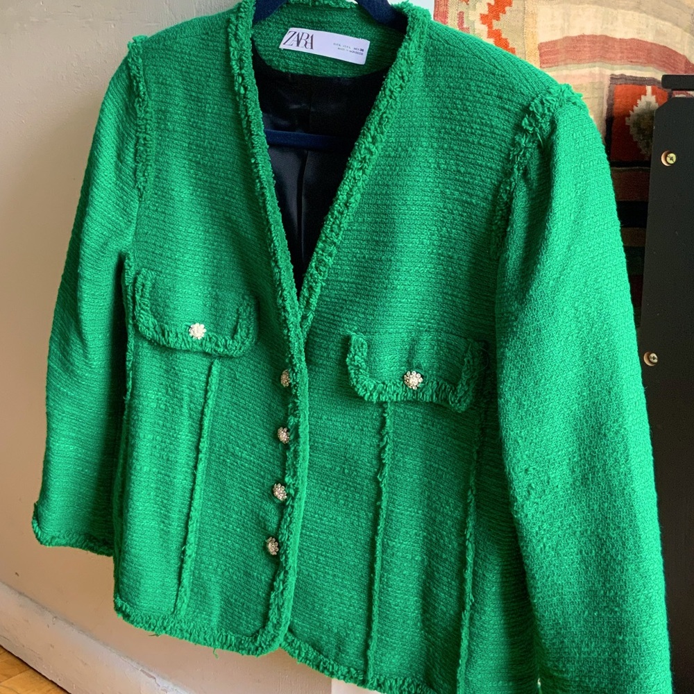 Chanel like Zara blazer